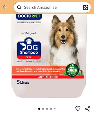 DoctorPet Biotin Dog Shampoo 5L - Anti-Allergic