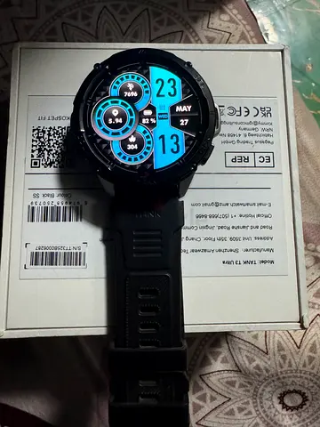 🔥 FOR SALE – TANK T3 ULTRA Smart Watch 🔥  ⌚ Rugged Design Smart Watch 🖤 Color: Black SS 📦 With B