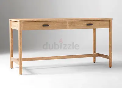 Modern Wooden Study Desk with Drawers