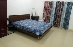 Fully furnished bedroom for single lady /couple with attached bathroom