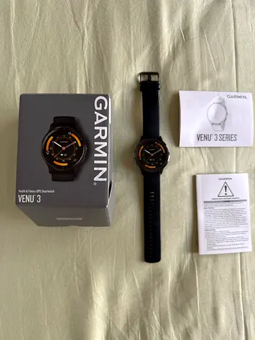 Garmin Venu 3 GPS Smartwatch with Original Box