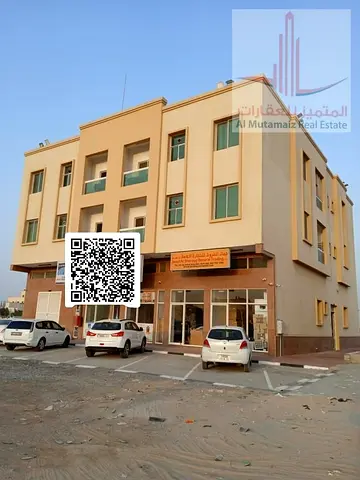 Studio apartment with attached kitchen and balcony for rent in Al Jurf Industrial Area 3