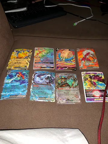 Rare Pokémon cards