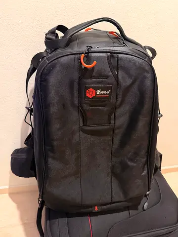 black EIRMAI videography and photography backpack - good condition