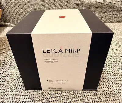 Leica M11-P (Black Paint Finish) — Boxed Rangefinder Camera (Unused/Like New)