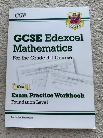 GCSE Maths New Exam Practice Workbook - Edexcel - Foundation Level - Includes Answers