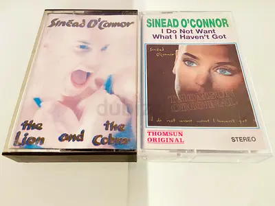 2 Sinead OConnor Music Cassettes