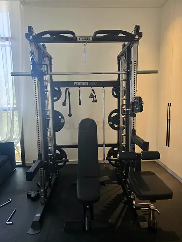 Force G3 American Power Rack + Weights