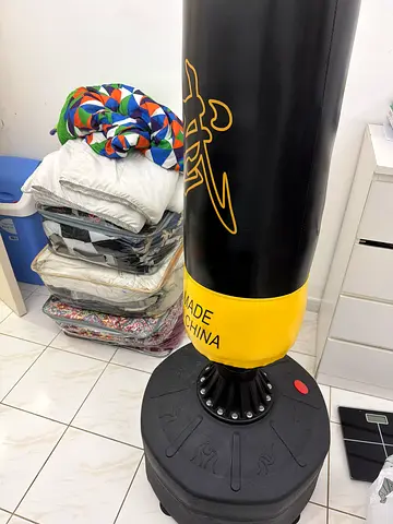 Freestanding Heavy Punching Bag with Base - Used, Good Condition