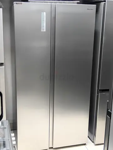 Hisense Stainless Steel Side-by-Side Fridge Freezer New model