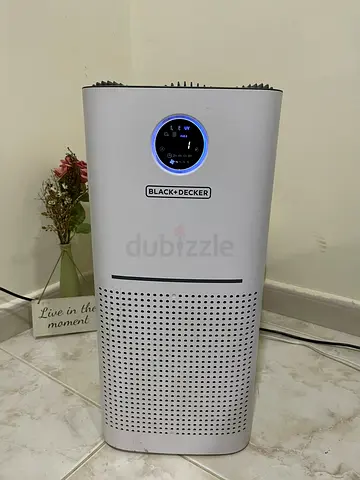 Black  Decker Smart Air Purifier - HEPA Filter  Fresh Air