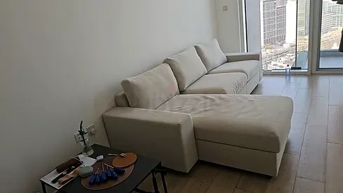 Ikea vimle L shape sofa bed Beige Excellent Condition like new Condition