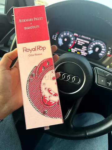 Ap x Swatch Royal Pop Otto Rosso Pink