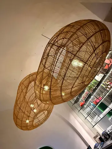 Woven Rattan Pendant Lights