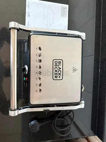 Black+Decker Electric Grill / Sandwich Press - Good Condition