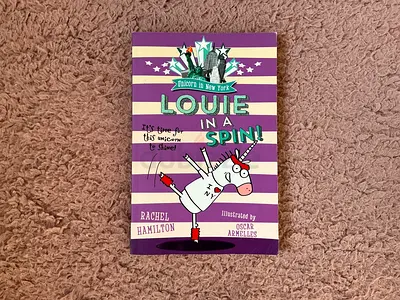 Louie in a Spin! by Rachel Hamilton - Childrens Picture Book