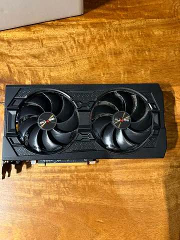 Used dual-fan graphics card (GPU) - RX 5700xt