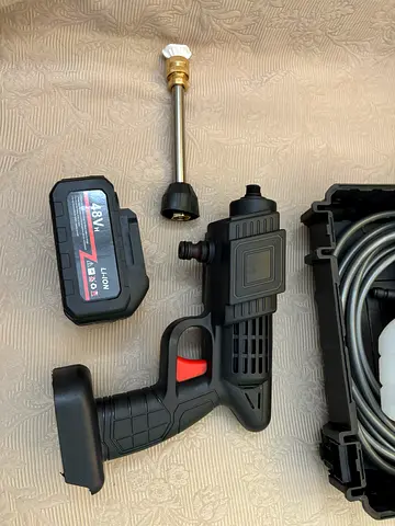 Cordless 48V Portable Pressure Washer / Power Washer (With Battery  Lance)