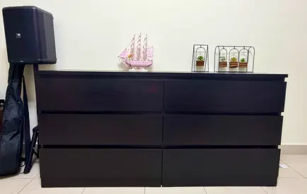 IKEA malm- chest of 6 drawers