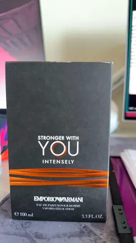 Emporio Armani Stronger With You Intensely 100ml Eau de Parfum - New in Box