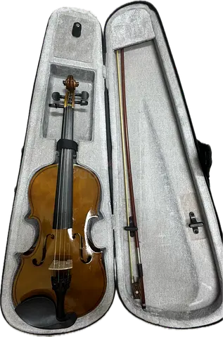 4/4 Full Size Violin with Case and Bow - Ready to Play