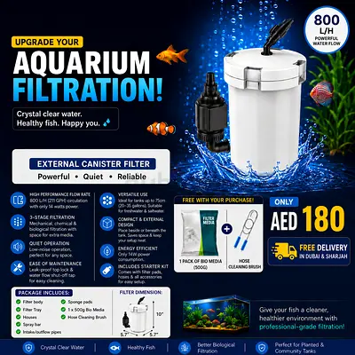 SUNSUN HW 604B EXTERNAL CANISTER FILTER