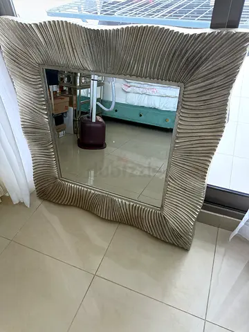 Beautiful Golden Mirror 94 x 94 cms