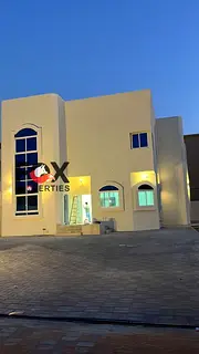 Brand new villa 4 master majlis hall maid room 4 parking AED 150K 4 payments AC + water filter