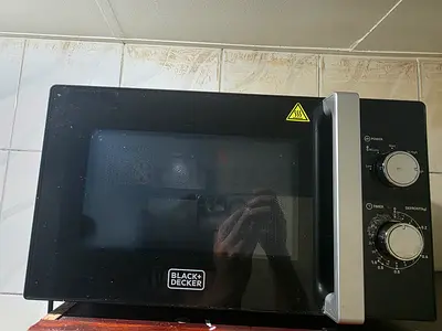 Black+Decker Compact Microwave - Used, Works Well