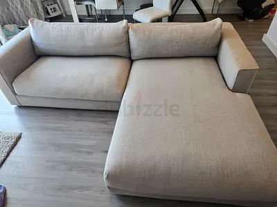 Sofa with chaise long
