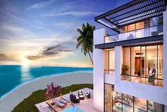 Beach Front Ready to move Villas | 5 Bed + Maid + Closed Kitchen | Wake Up With Sound Of Waves | Isl