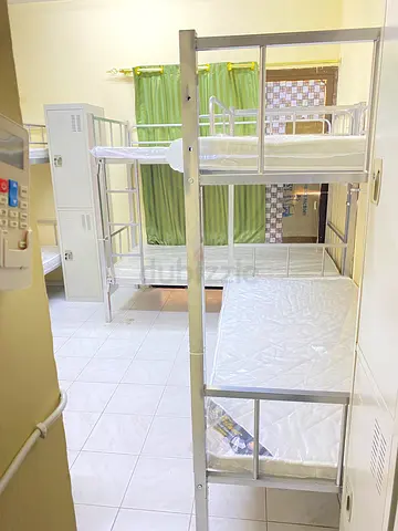 Male Bed Space With Balcony ( Sharaf DG metro station . ( Indian )