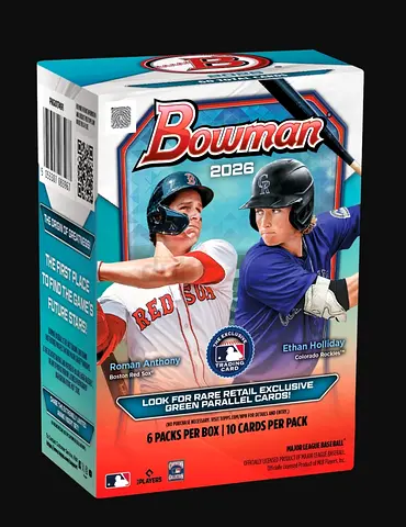 Topps baseball bowman 2026 value box