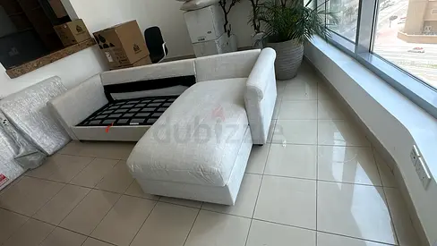 Ikea Gronlid L shape sofa bed Beige Excellent Condition