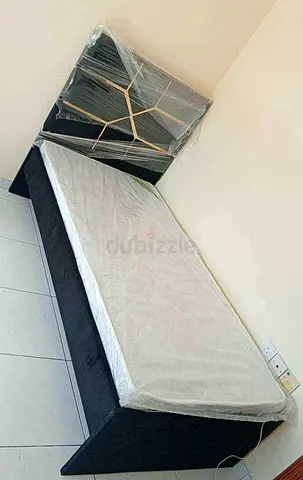 Brand New Single bed frame with mattress