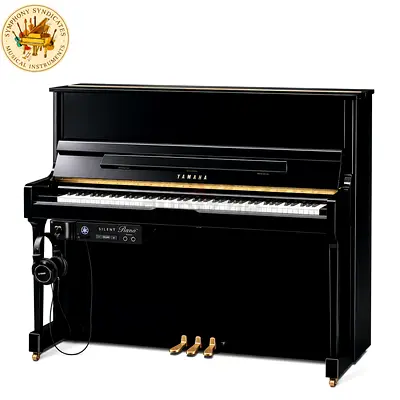 KAWAI KU3B BLACK SILENT UPRIGHT PIANO