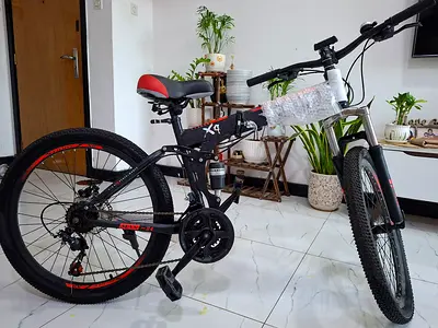 Adult mountain folding bike -  very good condition