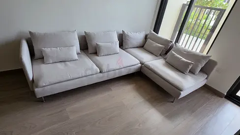 Ikea Sodhremn Corner Sofa Beige Excellent Condition like new Condition