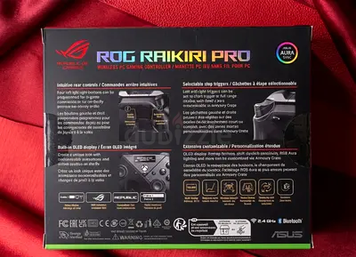 ASUS ROG Raikiri Pro Wireless PC Gaming Controller (2pcs set)