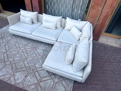 Ikea Sodhremn Corner Sofa Beige Excellent Condition