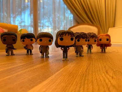Collection of Stranger Things Funko Pop Vinyl Figures - Set of 7 without boxes