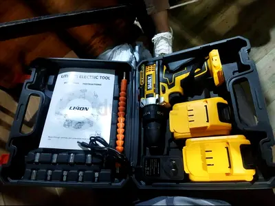 SUBY 21V Lithium Cordless Drill Machine – Brand New – 2 Batteries – Complete Kit