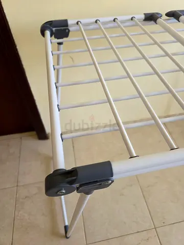 Foldable indoor clothes drying rack - heavy duty strong purchased for 150 aed