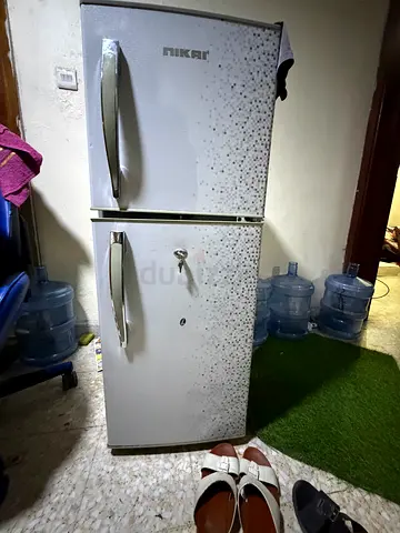 Nikai Double Door Refrigerator - Good Working Condition