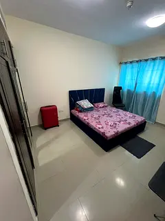 big master bedroom with furniture in Al Nahda 2 Dubai near pond park and Nesto Al nahda Dubai