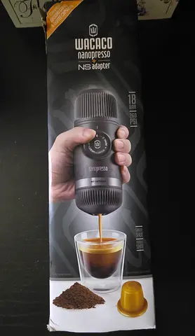 Wacaco Nanopresso portable espresso machine