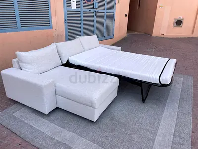 Ikea vimle L shape sofa bed Beige Excellent Condition like new Condition