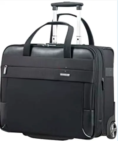 Samsonite Rolling Tote 17.3 Inch Exp (Black) Spectrolite 2.0 Travel Handbag, Black