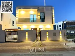 Lowest down payment in Ajman | Own a luxury villa in Al Helio 2, Ajman | 5 master bedrooms (G+2) | A