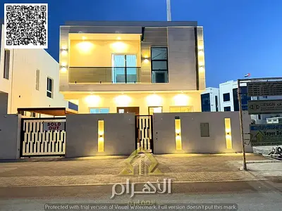 Lowest down payment in Ajman | Own a luxury villa in Al Helio 2, Ajman | 5 master bedrooms (G+2) | A great deal including registration